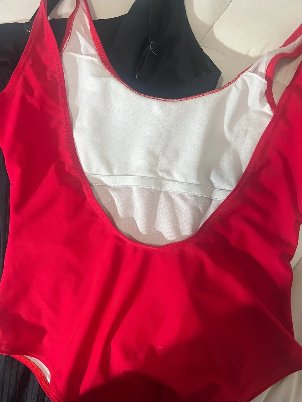 2 Swimsuit Bundle Black M +and Red S Swimwear